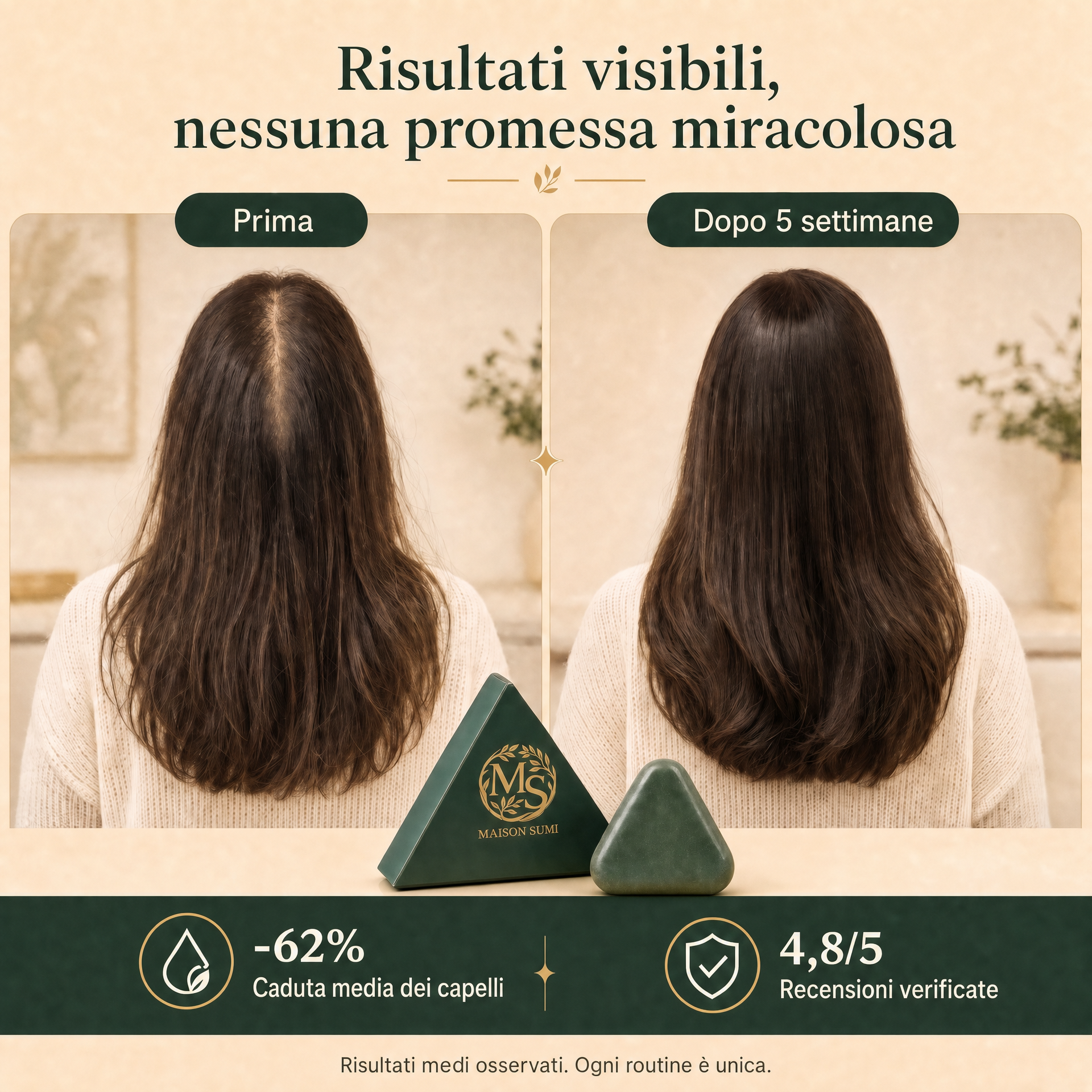 Sapone anticaduta | 12 erbe coreane naturali