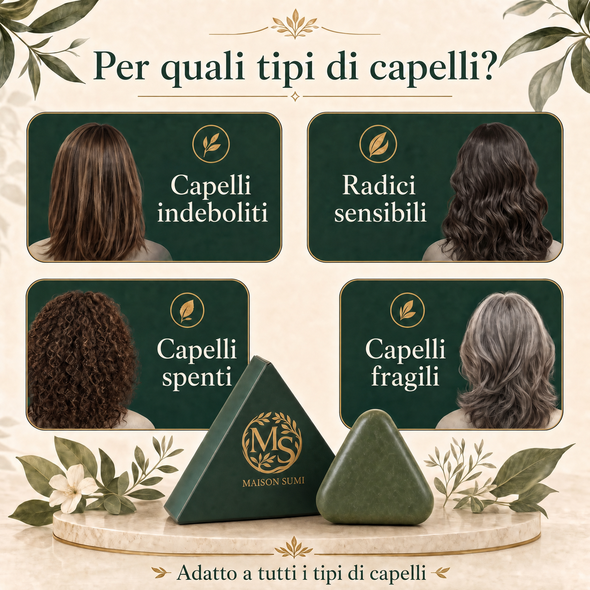 Sapone anticaduta | 12 erbe coreane naturali