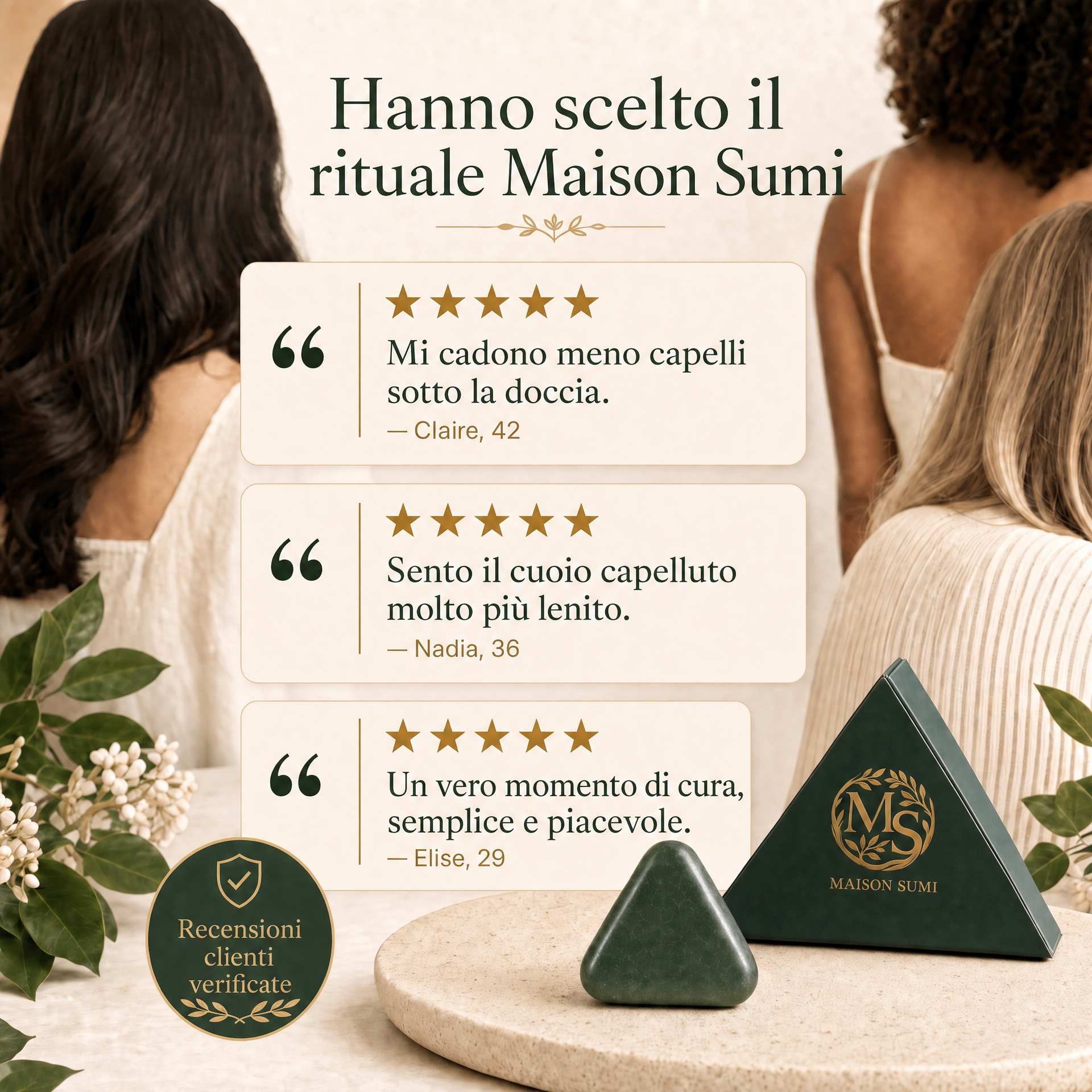 Sapone anticaduta | 12 erbe coreane naturali